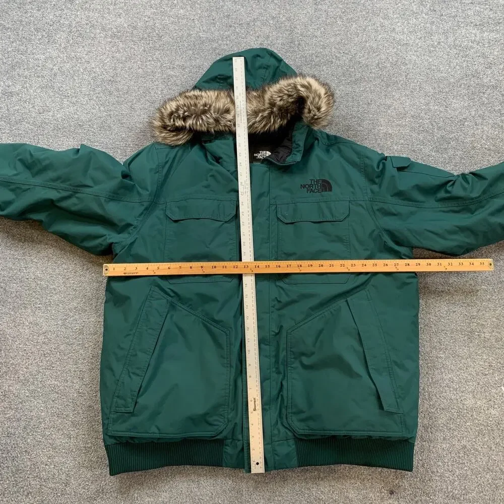 The North Face Jacket Mens 3XL Green Gotham Down Insulated Puffer Hooded Parka